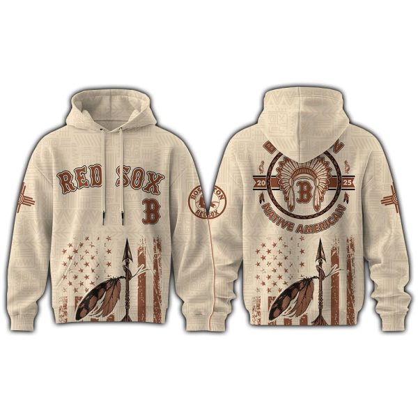 Red Sox x Native American Heritage Month 2025 Hoodie Joggers Cap