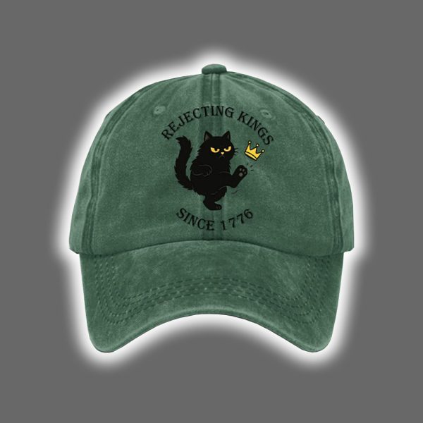 Rejecting Kings Since 1776 Cat Without King Cap
