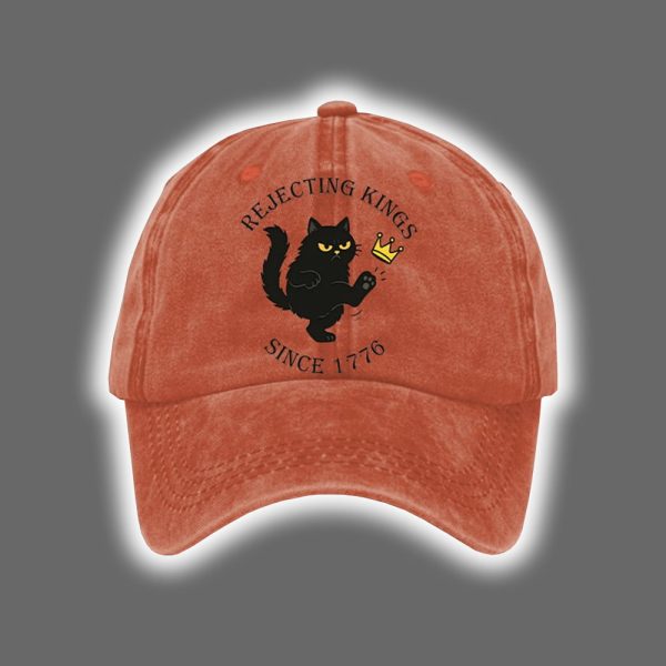 Rejecting Kings Since 1776 Cat Without King Cap 2