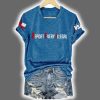 Retro Deport Every Illegal Print Short Sleeve T Shirt 5