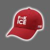 Retro Fck ICE Print Baseball Cap 3