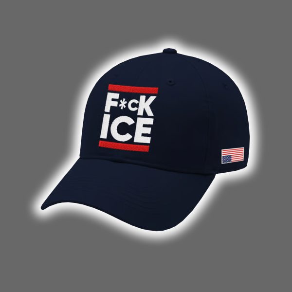 Retro Fck ICE Print Baseball Cap 4