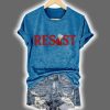 Retro Resist Feminist Female Empowerment Womens Rights Pro Choice Print Shirt 4