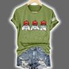 Retro See No Crimes Hear No Truth Speak No Facts Print Shirt 5