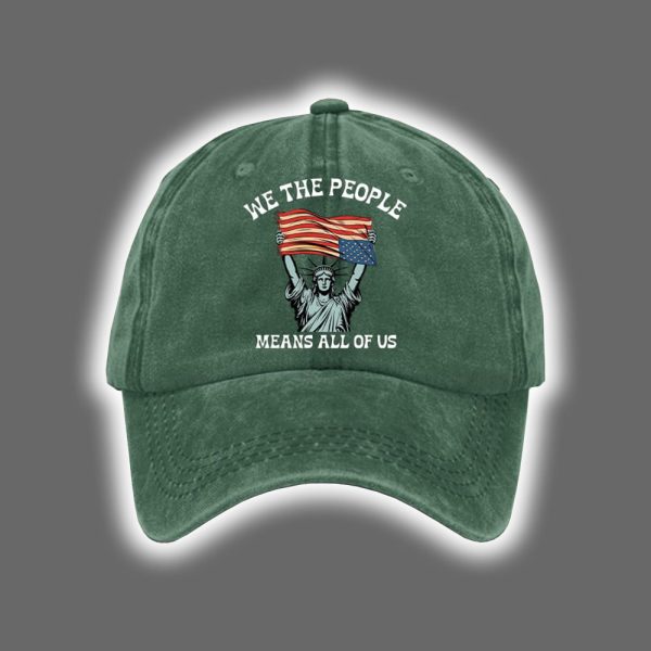Retro We The People Means All Of Us Baseball Cap