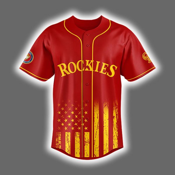 Rockies 250th Marine Corps Birthday Jersey 2025 2