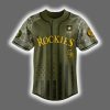 Rockies US ARMY 250th Birthday Celebration Jersey 2025 2