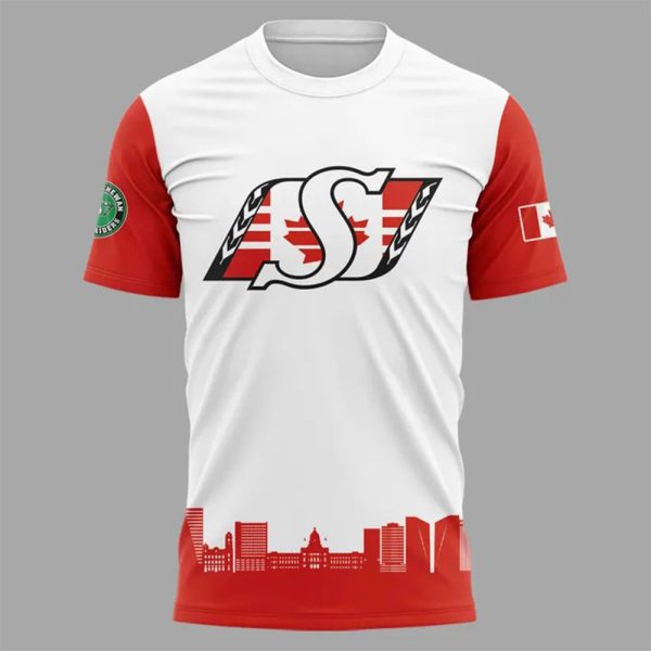 Roughriders 2025 Happy Canada Day Shirt 2
