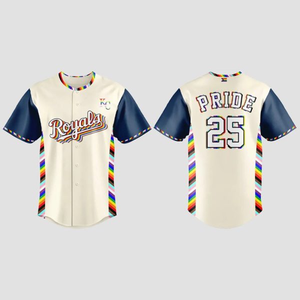 Royals 2025 Happy Pride Night Jersey