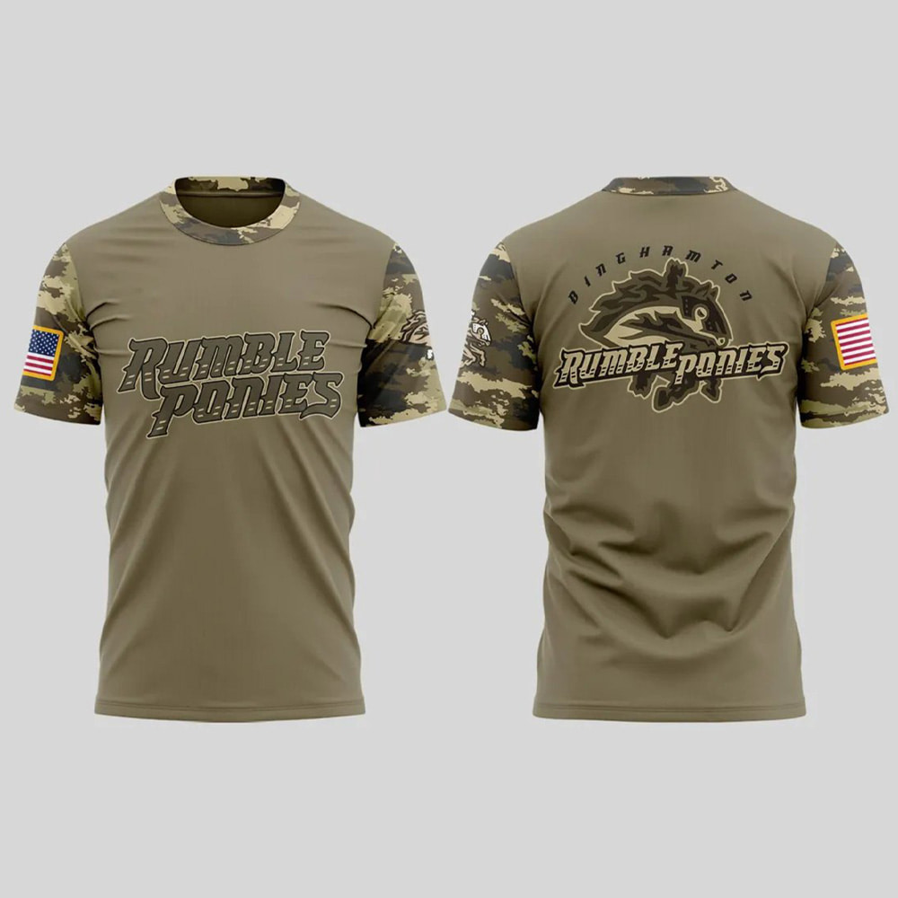 Rumble Ponies Military Appreciation Night 2025 Shirt Rumble Ponies Military Appreciation Night 2025 Shirt