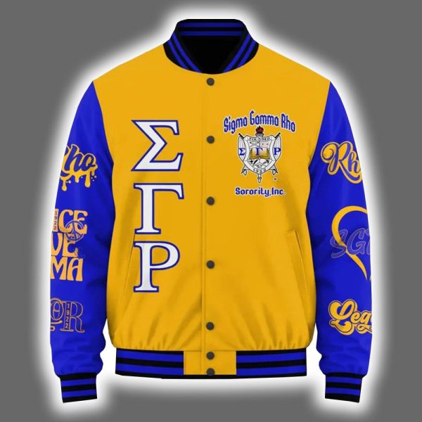 Sigma Gamma Rho Sorority INC 1922 Baseball Jacket 2