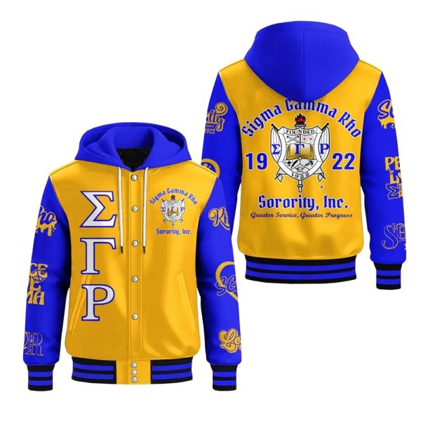Sigma Gamma Rho Sorority INC 1922 Hoodie Jacket