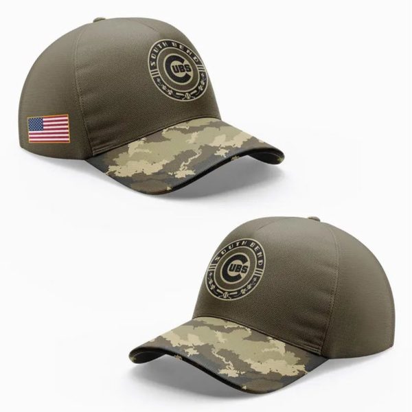 South Bend Cubs Military Appreciation Night 2025 Baseball Jersey 2
