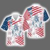 Statue Of Liberty 4th Of July Patriotic Hawaiian Shirt 2025