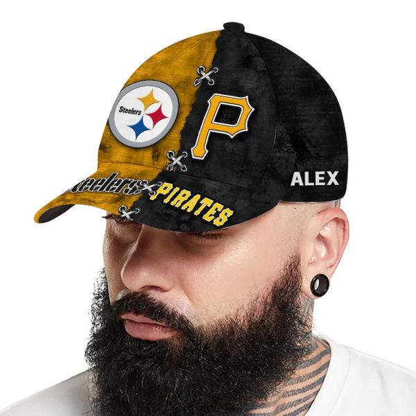 Steelers x Pirates Personalized Cap 2