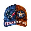 Texans x Astros Personalized Cap