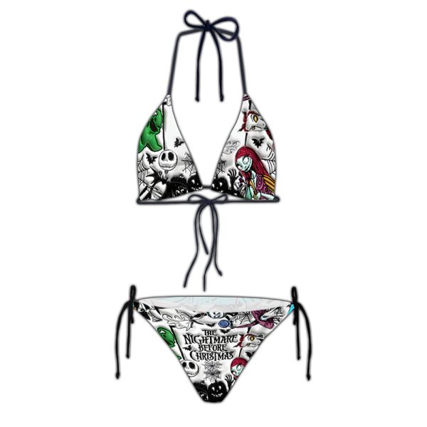 The Nightmare Before Christmas Triangle Bikini Swimsuit
