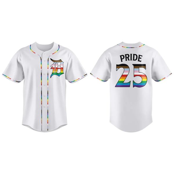 Tigers 2025 Celebrate Pride Night Jersey