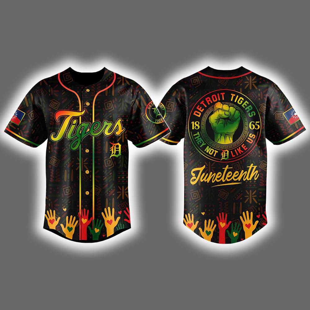 Tigers 2025 Juneteenth Freedom They Not Like Us Jersey Tigers 2025 Juneteenth Freedom They Not Like Us Jersey