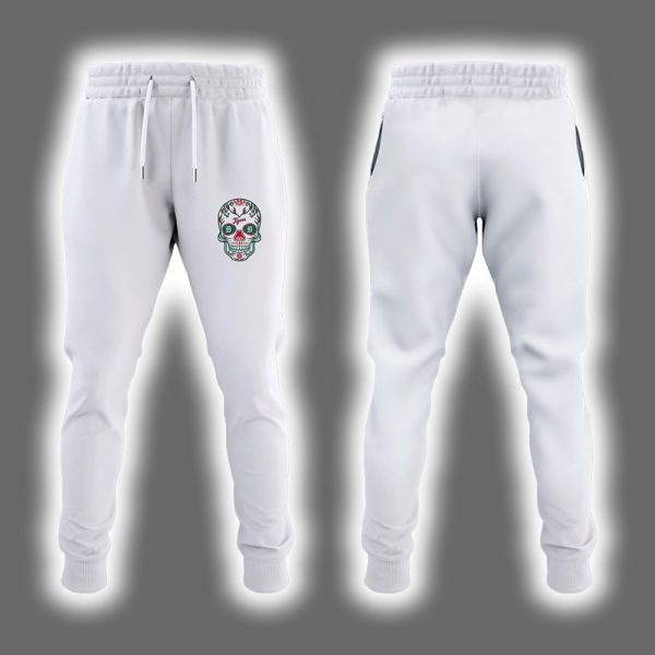 Tigers Dia De Los Muertos 2025 Hoodie Joggers Cap 3