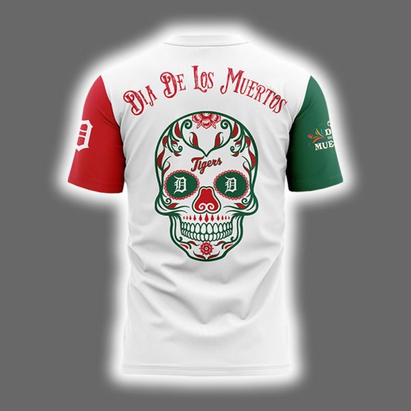 Tigers Dia De Los Muertos 2025 Shirt 3