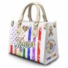 Tigers Happy Pride Month Leather Handbag 2025 4