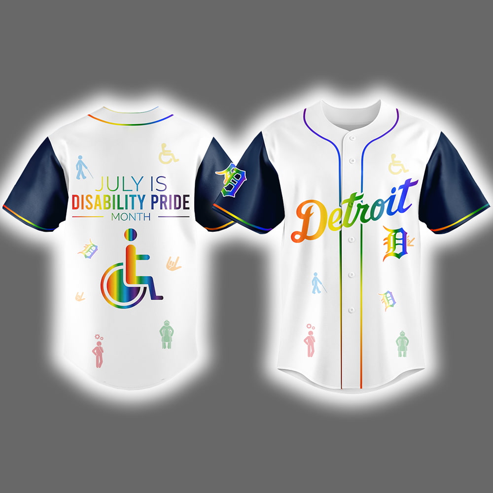 Tigers July Is Disability Pride Month 2025 Jersey Tigers July Is Disability Pride Month 2025 Jersey