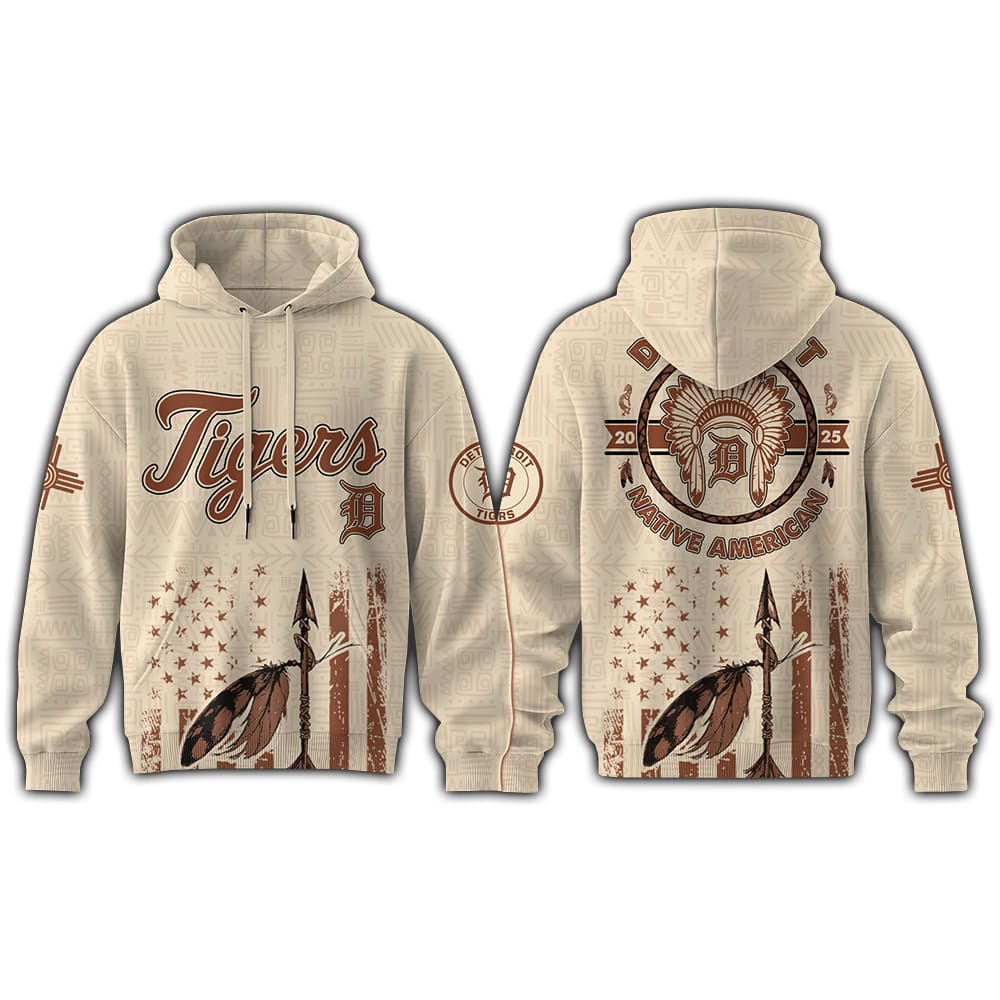 Tigers x Native American Heritage Month 2025 Hoodie Joggers Cap Tigers x Native American Heritage Month 2025 Hoodie Joggers Cap