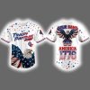 Trash Pandas 2025 4th of July USA Baseball Jersey