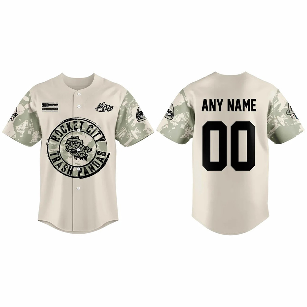 Trash Pandas 2025 Armed Forces Jersey Trash Pandas 2025 Armed Forces Jersey