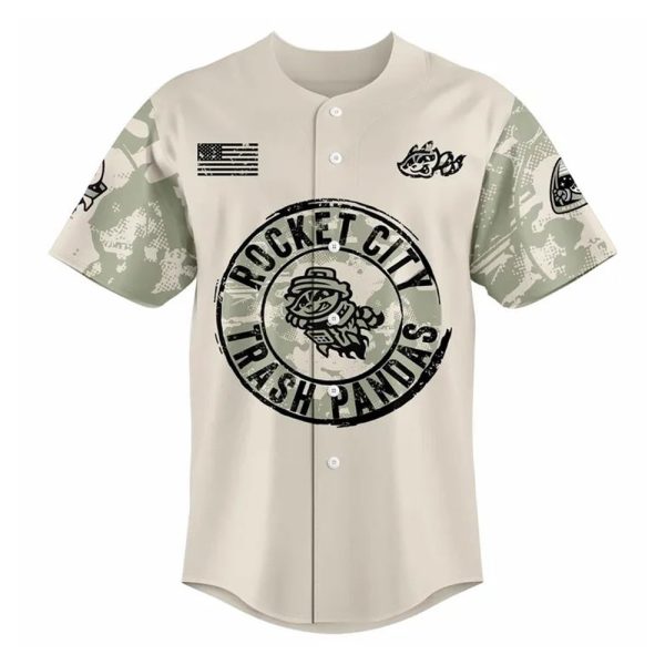 Trash Pandas 2025 Armed Forces Jersey 2