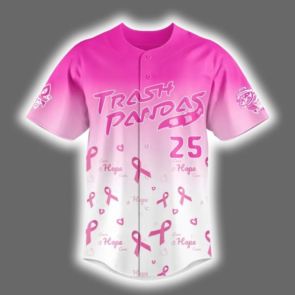 Trash Pandas 2025 Trash Cancer Night Jersey 2