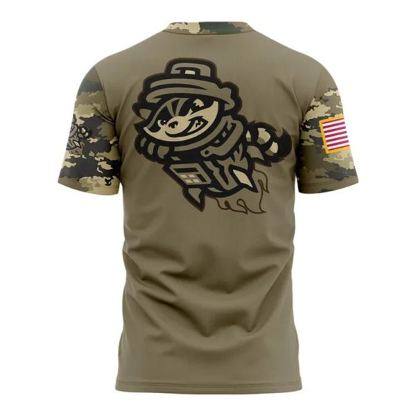Trash Pandas Military Appreciation Night 2025 Shirt 3