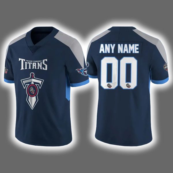 Trash Pandas x Titans Night Football Jersey 2025