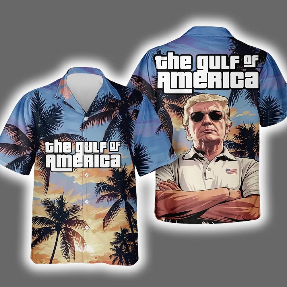Trump Lago Margarita The Gulf Of America Hawaiian Shirt Trump Lago Margarita The Gulf Of America Hawaiian Shirt