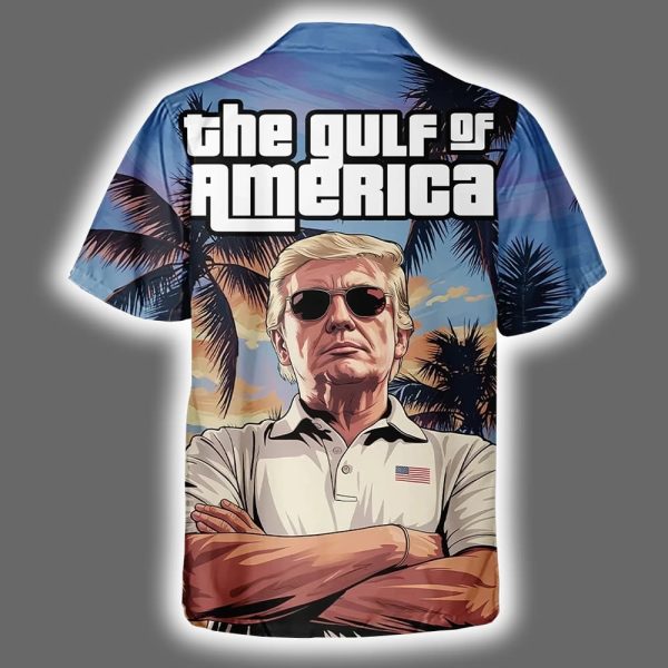 Trump Lago Margarita The Gulf Of America Hawaiian Shirt 2