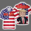 Trump MAGA Tropical Hawaiian Aloha Shirt