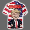 Trump MAGA Tropical Hawaiian Aloha Shirt 2