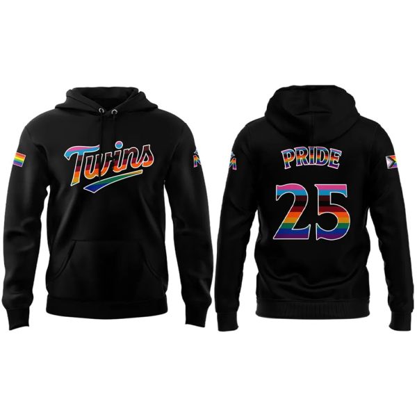 Twins 2025 Happy Pride Night Hoodie