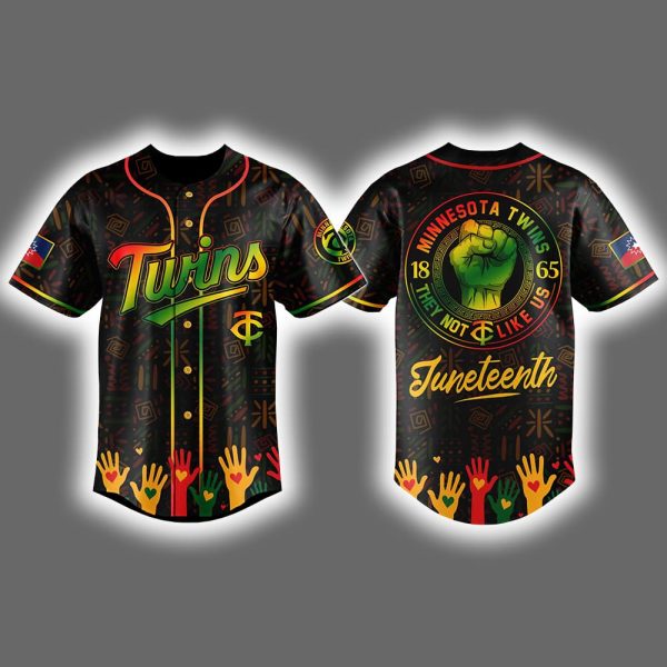 Twins 2025 Juneteenth Freedom They Not Like Us Jersey