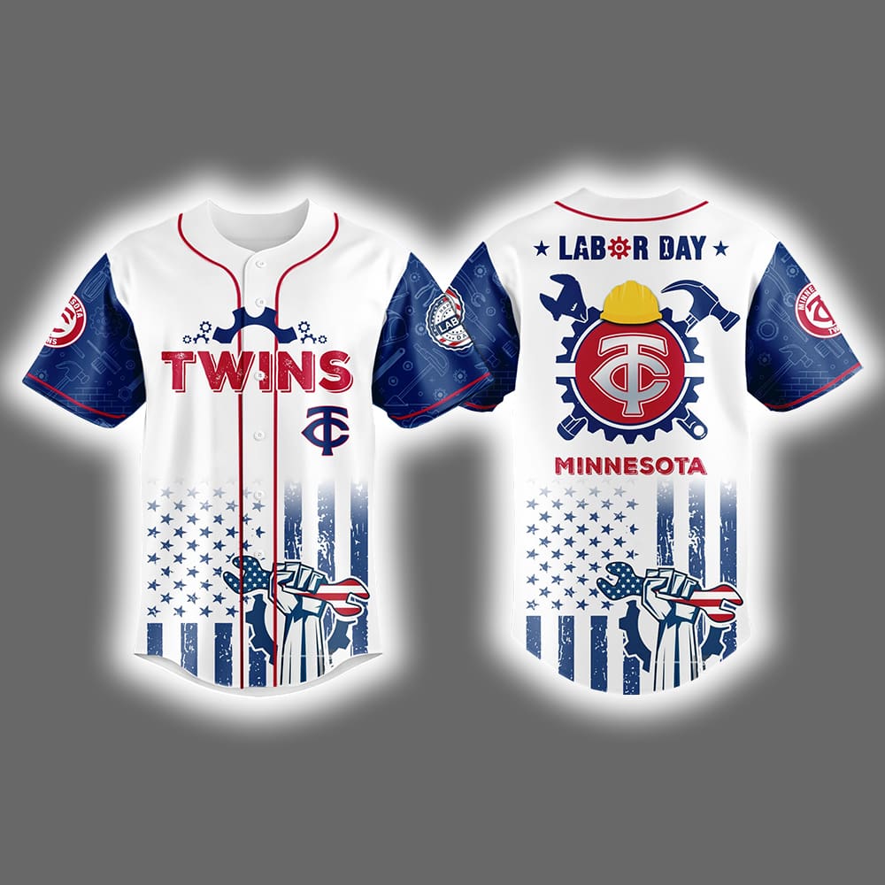 Twins 2025 USA Happy Labor Day Jersey Twins 2025 USA Happy Labor Day Jersey