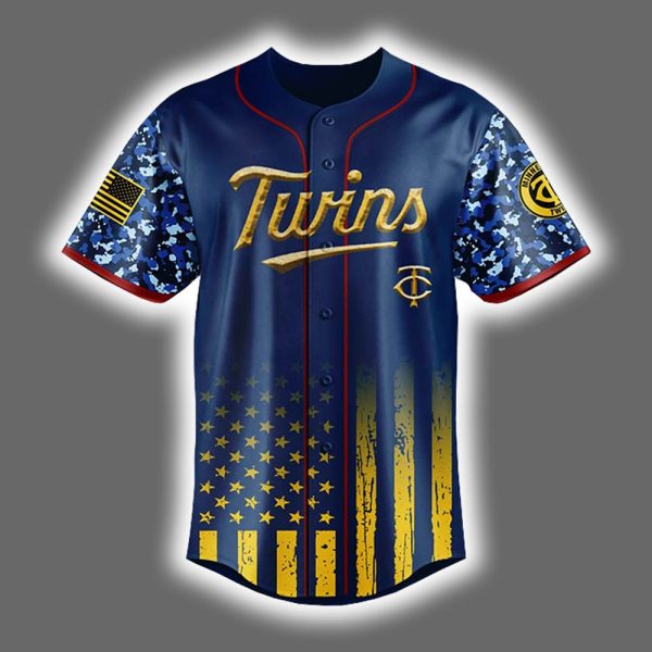 Twins Celebration USMC 250th Birthday 2025 Jersey 2