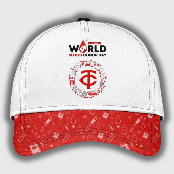 Twins World Blood Donor Day 2025 Hat
