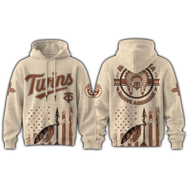 Twins x Native American Heritage Month 2025 Hoodie Joggers Cap