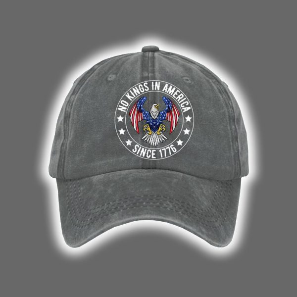 Unisex Independence Day FDT NO KINGS IN AMERICA SINCE 1776 Printed Hat 2