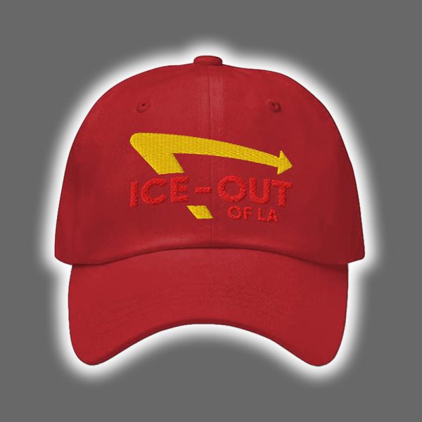 Unisex Retro ICE Out Of La Print Baseball Cap 2