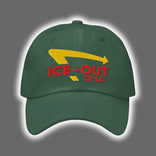 Unisex Retro ICE Out Of La Print Baseball Cap 3