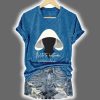 V Neck Retro Nolite Te Bastardes Carborundorum Don't Let The Bastards Grind You Down Print Shirt 4
