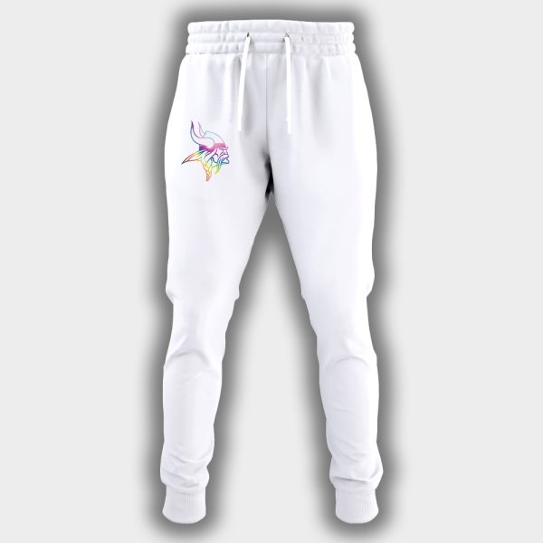 Vikings 2025 Happy Pride Month Hoodie Joggers Cap 2