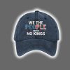 We The People Serve No Kings Print Baseball Cap
